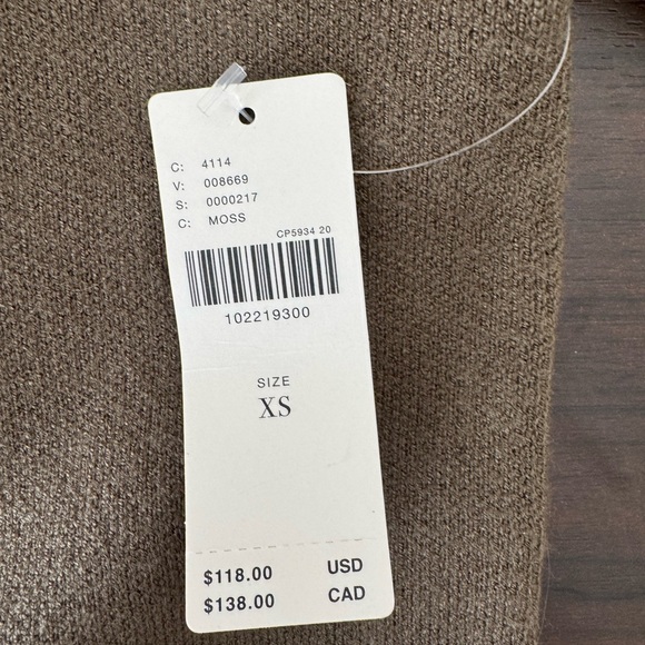 NWT - Maeve Olive Puff Sleeve Sweater - Picture 8 of 12